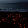 2014 Festival of Light and Gratitude: The 2nd Annual Black Friday luminous labyrinth walk at Baker Beach